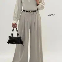 شلوار کرپ مورگان