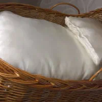 سبد حصیری کودک و نوزاد برای عکاسی