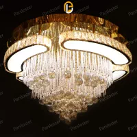 لوستر کریستالی و مدرن.تولید کننده