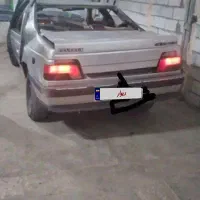 پژو ۴۰۵ دوگانه کارخانه توکرم تصادفی مدل ۸۹