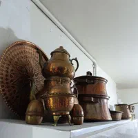 ظروف مسی نو و کارکرده