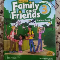 کتاب زبان  family friends 3