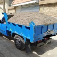 فروش نخاله ساختمانی شن و ماسه حمل نخاله با نیسان