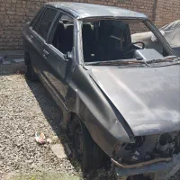 پراید مدل 83 تصادفی انژکتور از قبل بیرنگ