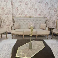مبلمان طرح کلاسیک بهمراه میز غذاخوری ۹ نفره