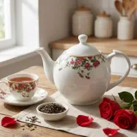 سرویس چای خوری گل سرخ