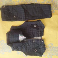 کت پسرانه ۳ ساله وجلیقه وشلوارست۴ماه