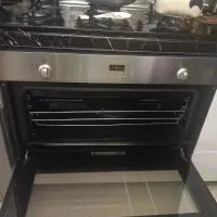 گاز رومیزی شیشه ای همراه فر آردستون