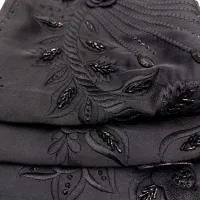روسری ابریشم گلدوزی هیرامد