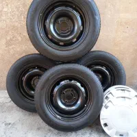 رینگ و لاستیک آهنی سایز ۱۴