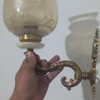لوستر دیواری طرح برنزی
