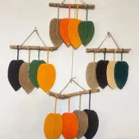 دیوارکوب مکرومه