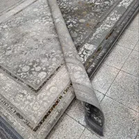 فرش ماشینی گل برجسته مناسب آپارتمان/ مدل نیکا