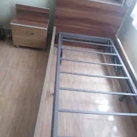 تخت میز عسلی با ۱ عدد کمد