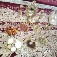 هفت سین به همراه تنگ ماهی و آینه شمعدان