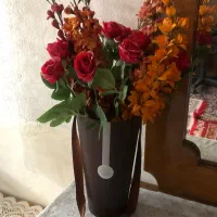 دو عدد گل|گل مصنوعی|خمین, |دیوار