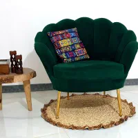 مبل تک به همراه عسلی روستیک دست ساز
