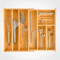 جا قاشقی داخل کابینتی چوبی