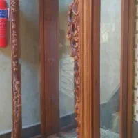 بوفه ویترین چوبی