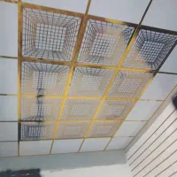سقف کاذبpvcآسمان مجازی تایل معرقcnc طلق 60در60