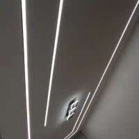 اجرای لاین نوری وسقف کشسان و فروش متریال