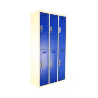 کمد رختکن ۶ درب فلزی (کمد پادگان سربازی و کارگری)
