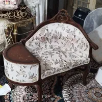 میز تلفن چوبی