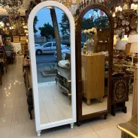 جاکفشی آینه ای قدی ایستاده چوبی راهرو جهیزیه کم جا
