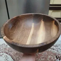 سرویس پذیرایی چوب گردو واقعا ضخیم