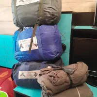 کیسه خواب مسافرتی و بادگیربا شلوار