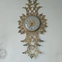 ساعت دیواری برنجی
