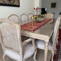 مبل و میز غذاخوری ۸ نفره