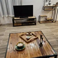 میز زیر تلویزیون /دکوریی /فلزی ترمو /میز جلو مبلی