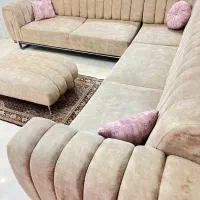 مبل ال ۷ نفره بسیار تمیز ( قیمت تا ۲۴ ساعت)