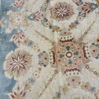 فرش طرح ابریشم