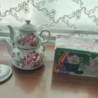 قوری و کتری لعابی