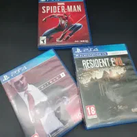 دبسک بازی ps4 هیتمن دو اویل هفت اسپایدرمنSpiderman