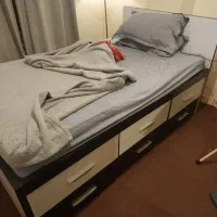 تخت کشو دار تشک ۱۲۰
