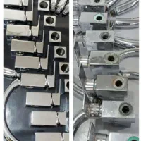 آبکاری و بازسازی شیرآلات  دستگیره درب  پرداخت سینک