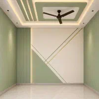 نقاشی ساختمان و چوب