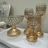 شمعدان و میوه خوری