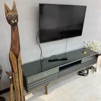 مجسمه چوبی گربه و حراجی وسایل