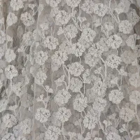 پرده تور پانچ  در حد نو