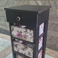 سبد کشویی چوبی مخصوص سیب زمینی و پیاز