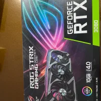 گرافیک asus rog 3080 پلمپ زیر خاکی
