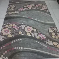 گلیم فرش طوسی ۴ متری