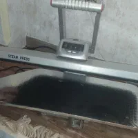 اتو پرس رنگ نقره ای