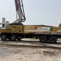 اجاره پمپ دکل ۶۲متری جهت اجرای بتن