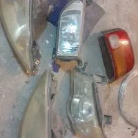 اگزوز اسپرت لاستیک چراغ جلو کنسول وسط قاب جلو ۲۰۶