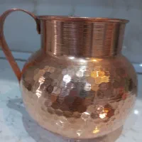 پارچ و لیوان مسی نو
